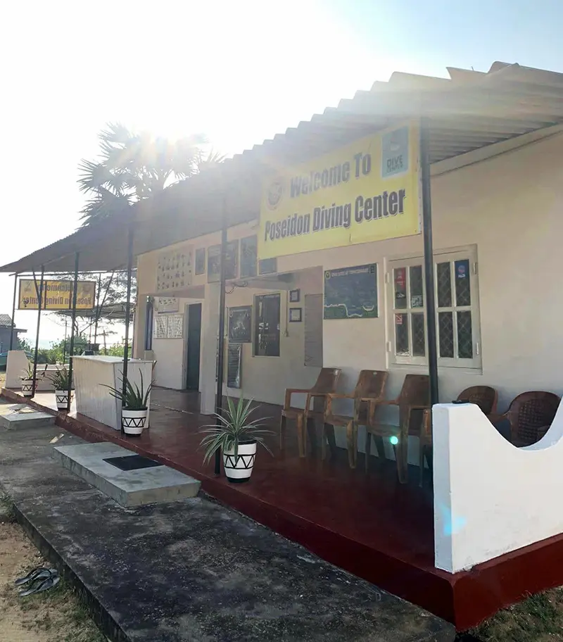 Posedion Dive center Trincomalee best scuba diving trincomalee